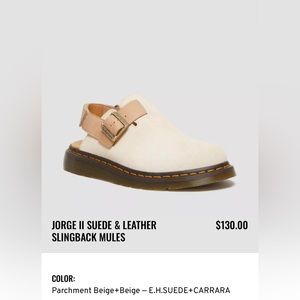 Dr. Martens Jorge II slingback mules